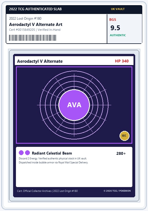 Aerodactyl V Alternate Art