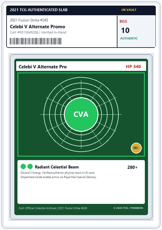 Celebi V Alternate Promo