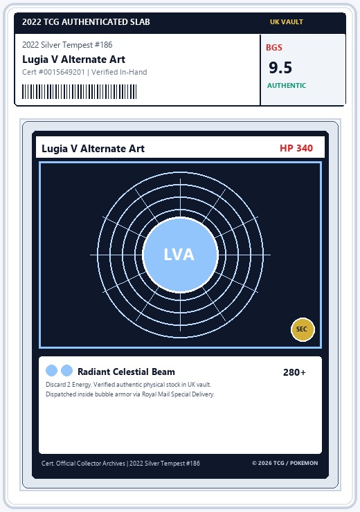 Lugia V Alternate Art